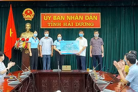 VietinBank ủng hộ tỉnh Hải Dương 5 tỷ đồng phòng, chống dịch Covid-19