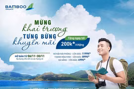 Khai trương các đường bay mới tới Côn Đảo, Bamboo Airways tung ưu đãi cực nóng 
