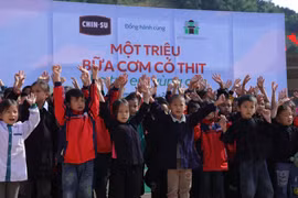 Năm thứ 2 CHIN-SU tài trợ 10 tỷ đồng cho dự án ‘Một triệu bữa cơm có thịt’: Chung tay vì mầm non tương lai