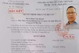 Bắt được Lê Dũng Vova – bị can trốn truy nã đặc biệt