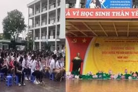 Hành trang ý nghĩa đối với hàng trăm em học sinh trường Trung học cơ sở Yên Sở