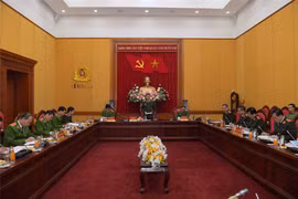 Lực lượng Công an quyết tâm thực hiện thắng lợi mục tiêu giảm ít nhất 5% số vụ phạm pháp hình sự