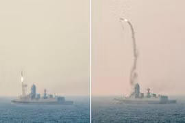 Ấn Độ thử thành công tên lửa hành trình BrahMos từ tàu khu trục lớn nhất INS Kochi