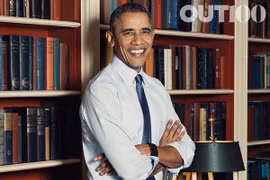 Barack Obama, Tổng thống Mỹ đầu tiên xuất hiện trên bìa tạp chí đồng tính