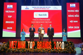Sun Life Việt Nam đạt danh hiệu Top 10 Thương hiệu hàng đầu năm 2020