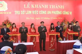 Khánh thành trụ sở làm việc CAP Cống Vị và CAP Trương Định