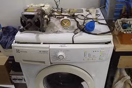 10 nguyên nhân khiến máy giặt Electrolux bị hỏng