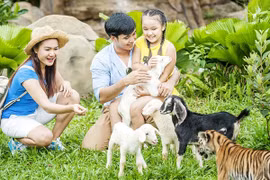 4 cung bậc cảm xúc tại vườn thú mở đầu tiên và duy nhất của Việt Nam