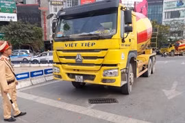 Truy rõ, xử nghiêm xe tải vào phố cấm