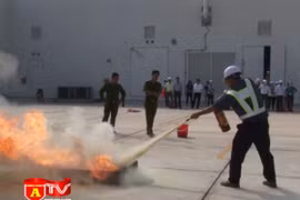 Tập huấn công tác phòng cháy cho doanh nghiệp nước ngoài