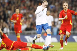 Rooney ghi bàn, tuyển Anh vẫn không thể thắng 