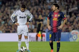 Barcelona 2 - 2 Real Madrid: Messi gọi Ronaldo trả lời