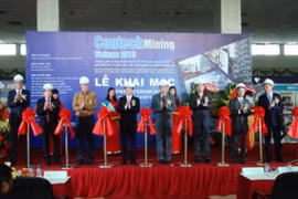 Khai mạc triển lãm Contech Mining 2015