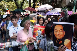 “Chúng tôi đều coi Đại tướng như cha”