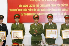 Biểu dương các đơn vị phá án nhanh 