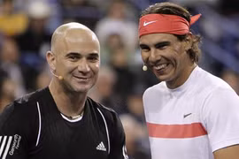 Agassi: Nadal là tay vợt vĩ đại nhất mọi thời đại, không phải Federer