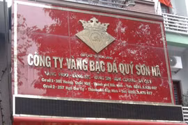 Công ty vàng bạc đá quý Sơn Hà bị trộm “khoắng” trong đêm