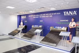 Máy nước nóng năng lượng mặt trời Tân Á thế hệ mới 2014