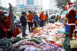 Thị trường Noel trầm lắng