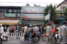 1 thanh niên bị sát hại, nhét xác vào hố ga thoát nước