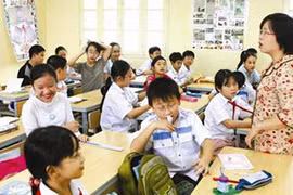 Hà Nội tập trung phát triển trường lớp đạt chuẩn 