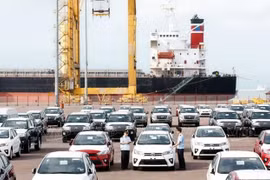 Ô tô nguyên chiếc nhập khẩu giảm mạnh