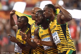 Bolt hoàn tất hat-trick HCV tại giải Điền kinh VĐTG