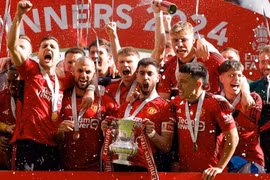 Quật ngã Man City, Man Utd vô địch FA Cup 2024