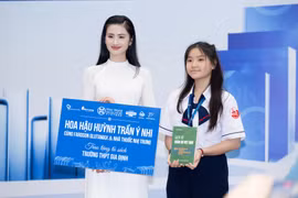 Hành trình sửa trường, giúp đỡ trẻ em miền núi của Hoa hậu Huỳnh Trần Ý Nhi