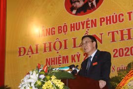 Đưa Phúc Thọ thành điểm sáng của Thủ đô về nông thôn mới 