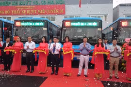 Depot xe buýt Mai Dịch hiện đại nhất Thủ đô đi vào hoạt động