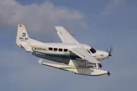Hai chiếc thuỷ phi cơ Cessna hiện đại của Hàng không Hải Âu đã về đến Nội Bài