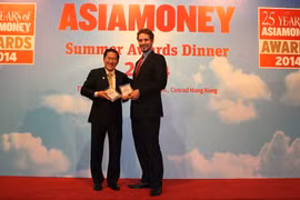 HDBank lần thứ ba nhận giải thưởng của tổ chức Asiamoney