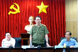 Bộ trưởng Trần Đại Quang làm việc với các tỉnh về tăng cường đảm bảo ANTT