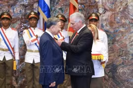 Tổng Bí thư, Chủ tịch nước Tô Lâm nhận Huân chương Jose Marti