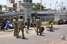 Nổ khí hố ga, 3 công nhân bị thương