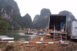 Những cảnh quay đầu tiên của "King Kong 2" tại Ninh Bình