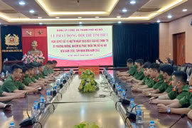 Đoàn viên, thanh niên Công an Thủ đô hưởng ứng Hội thi tìm hiểu Nghị quyết 15 về phát triển Thủ đô