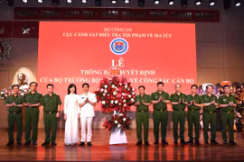 Cục Cảnh sát điều tra tội phạm về ma túy có tân Cục trưởng