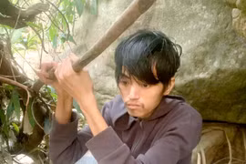 Đối tượng trốn nghĩa vụ quân sự vào rừng ẩn náu
