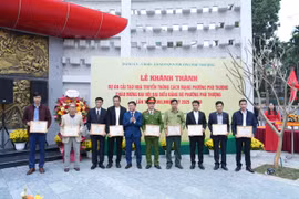 Khánh thành dự án cải tạo nhà truyền thống cách mạng phường Phú Thượng