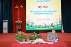 Giao nhiệm vụ phân cấp quản lý về phòng cháy cho cơ sở xã, phường