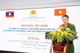 Bộ Công an Việt Nam trao đổi kinh nghiệm, hỗ trợ Lào công tác quản lý, vận hành trung tâm cai nghiện
