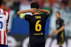Xavi thất vọng vì hàng công của Barca