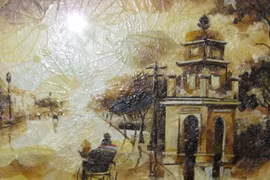 Triển lãm tranh lá đầu tiên tại Việt Nam
