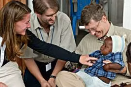 “Tấm lòng vàng” Bill Gates