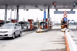 Thu phí đường bộ: Mức tối đa 200.000 đồng/lượt