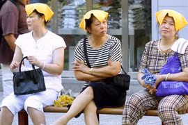 Nắng nóng kỷ lục hoành hành tại Đông Bắc Á