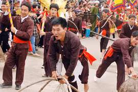 Đậm màu sắc dân gian truyền thống