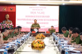 Sớm thống nhất cơ chế thực hiện xây dựng công an phường điển hình, kiểu mẫu